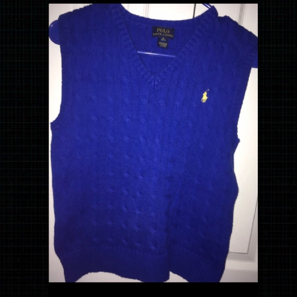 Polo Ralph Lauren boys blue vest